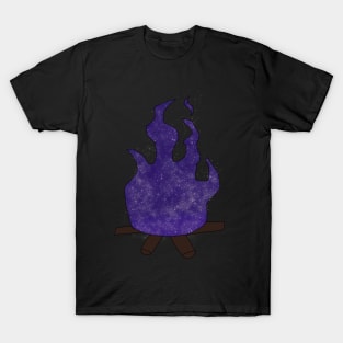 Purple Starry Flame T-Shirt